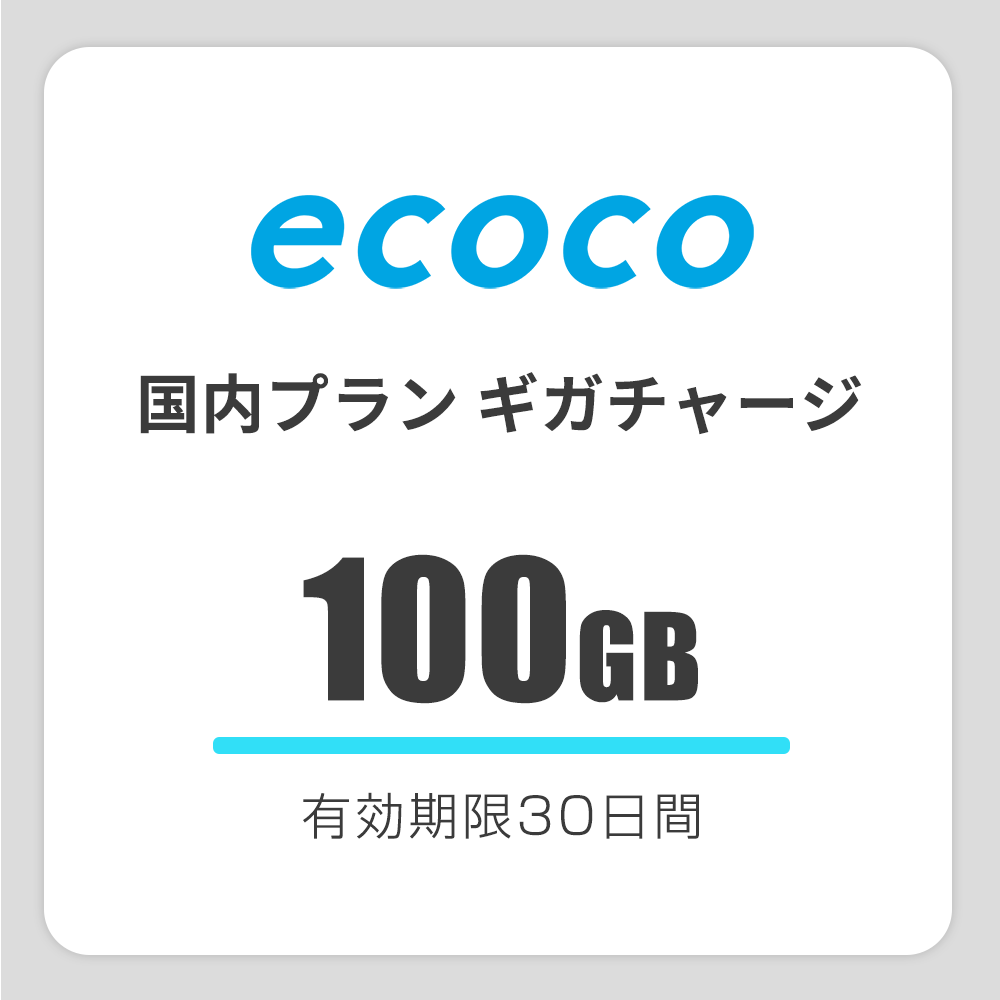 【国内】おかわりギガ 有効期限30日間