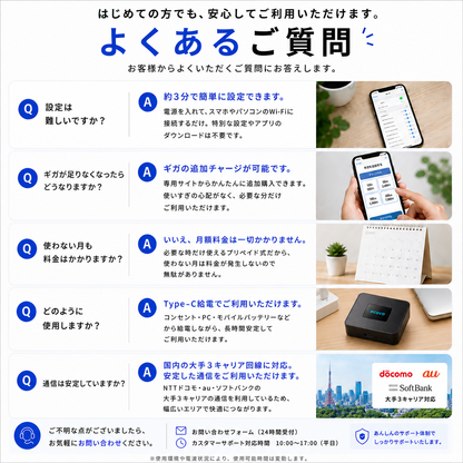 ecoco TD20　給電型ポケットWi-Fi