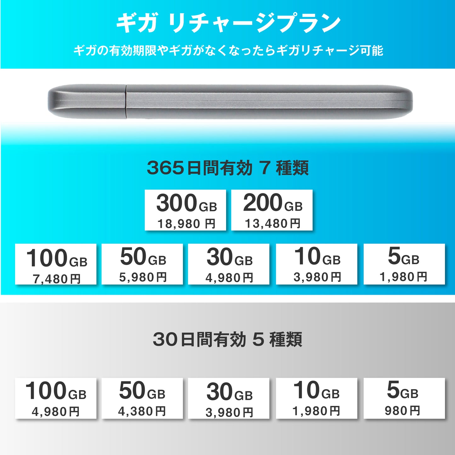 ecocoスティックWi-Fi　有効期限1年間