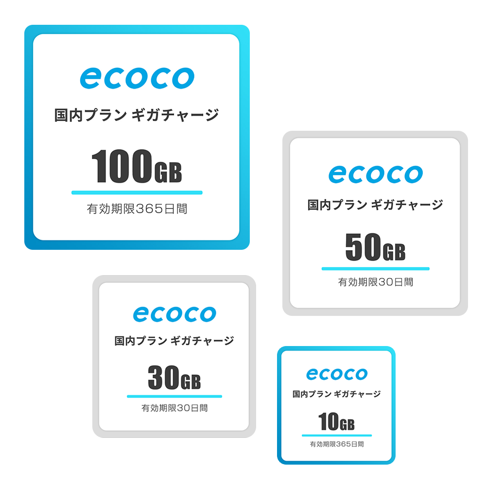 ecocoギガのおかわりはこちら
