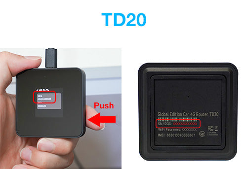 How to check the SN (Serial Number) on TD20